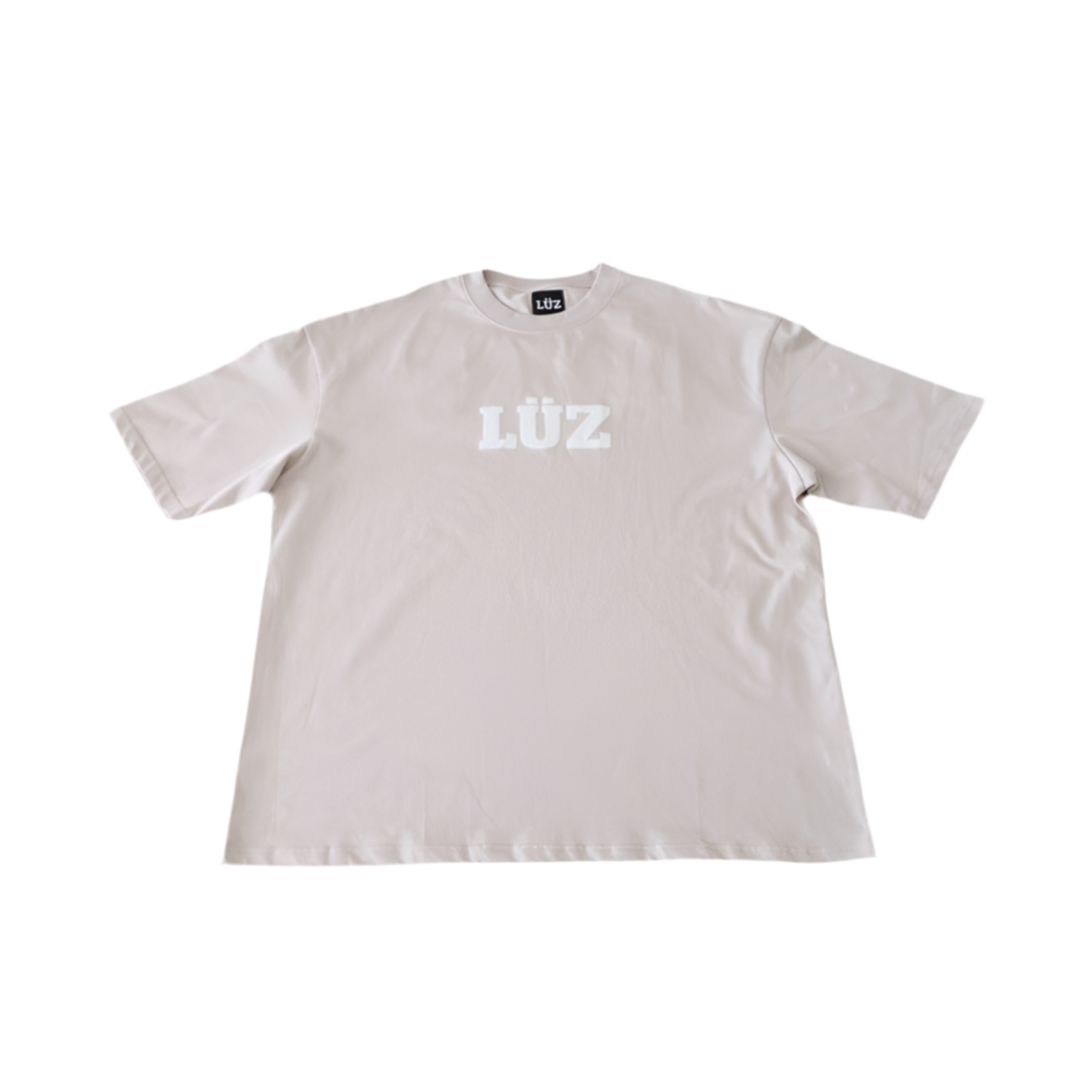 BEIGE "HEART" T SHIRT